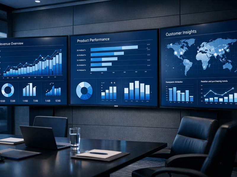 Retail sales dashboard project