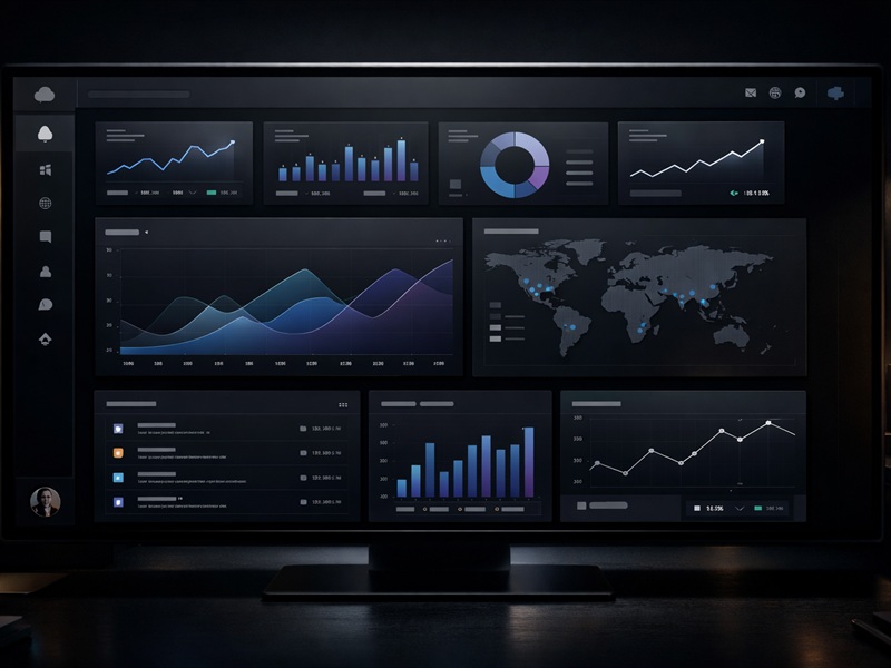 Web application interface
